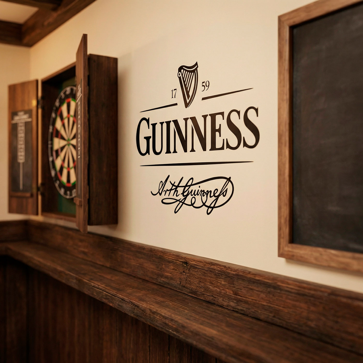 Wall Stickers: Guinness 1759
