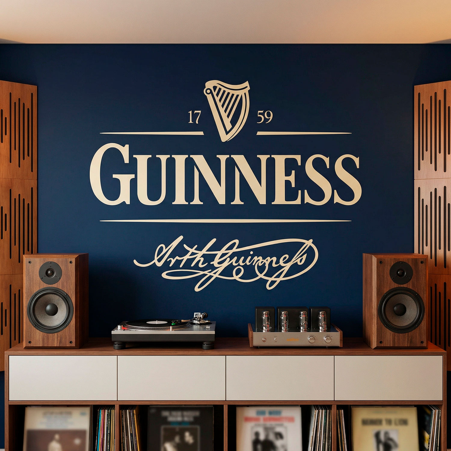 Wall Stickers: Guinness 1759