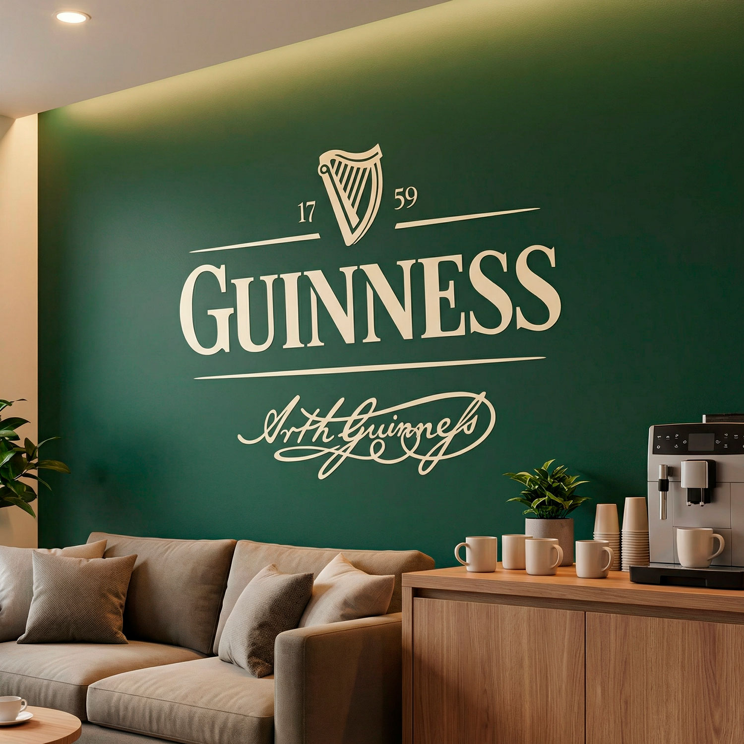 Wall Stickers: Guinness 1759