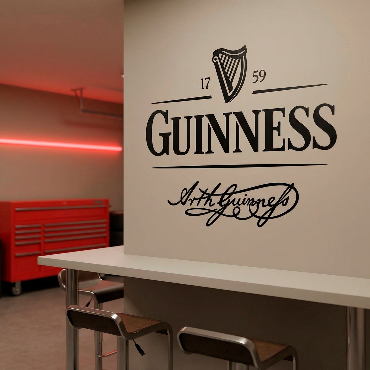 Wall Stickers: Guinness 1759