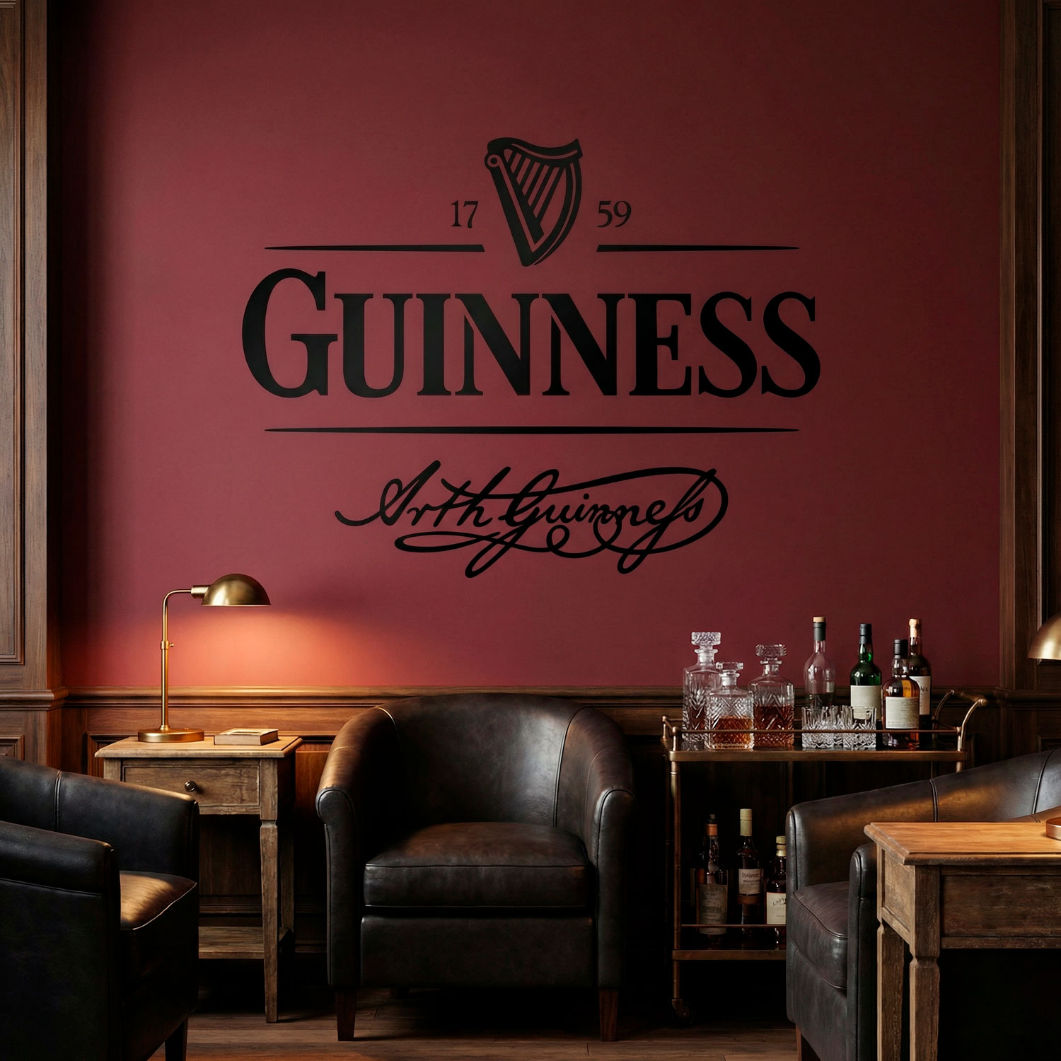 Wall Stickers: Guinness 1759