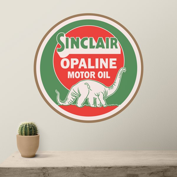 Wall Stickers: Sinclair Opaline Motor Oil