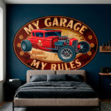 Wall Stickers: My Garage my Rules II 6