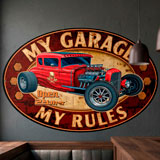 Wall Stickers: My Garage my Rules II 7