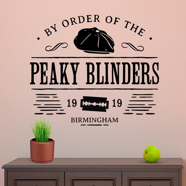 Wall Stickers: Peaky Blinders Birmingham