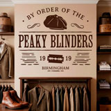 Wall Stickers: Peaky Blinders Birmingham 11