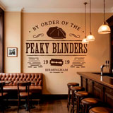 Wall Stickers: Peaky Blinders Birmingham 12
