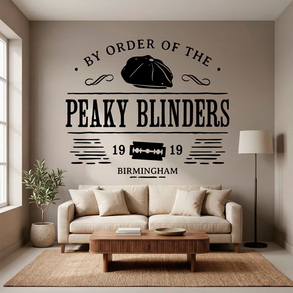 Wall Stickers: Peaky Blinders Birmingham