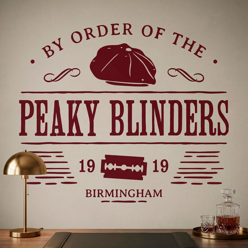 Wall Stickers: Peaky Blinders Birmingham