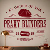 Wall Stickers: Peaky Blinders Birmingham 16