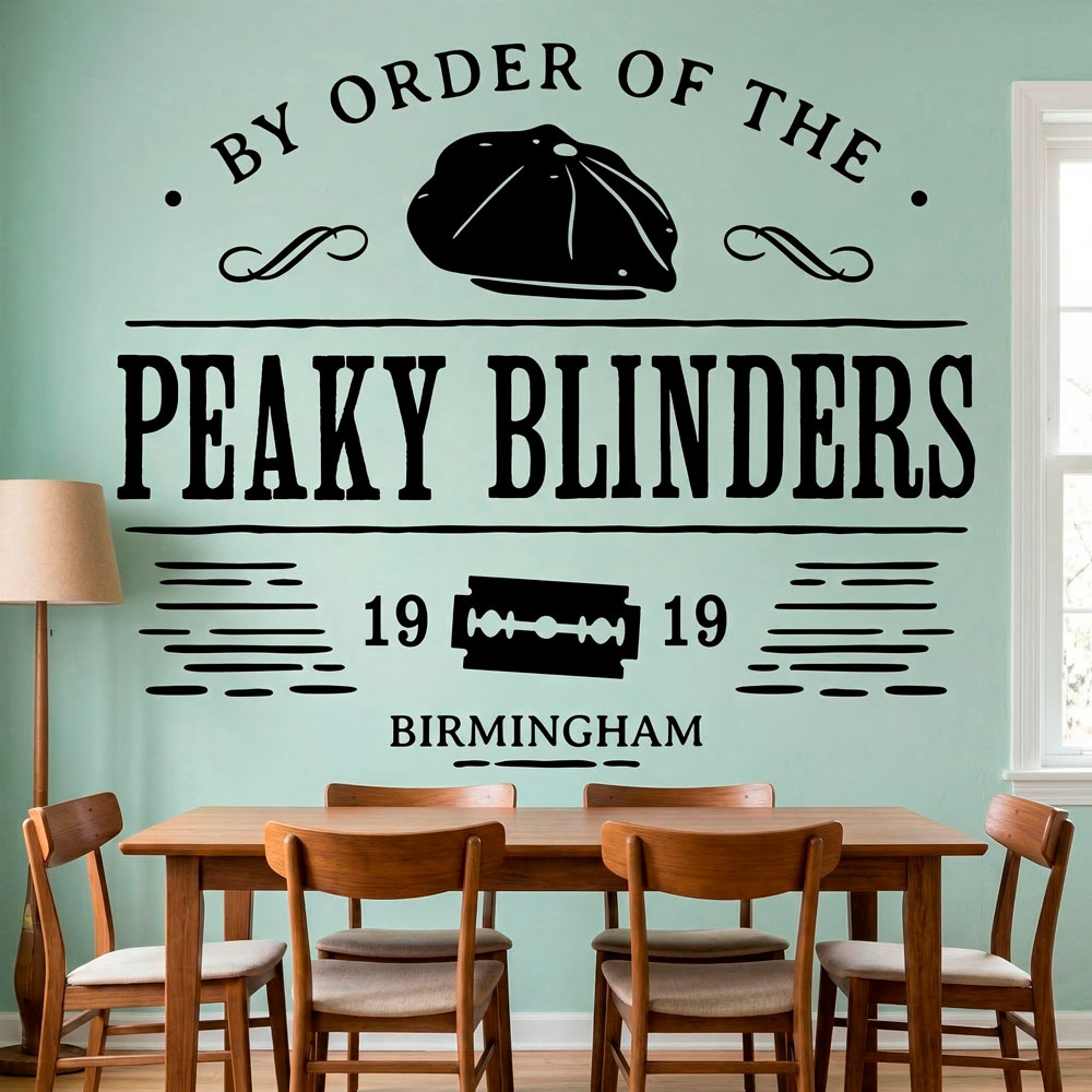 Wall Stickers: Peaky Blinders Birmingham