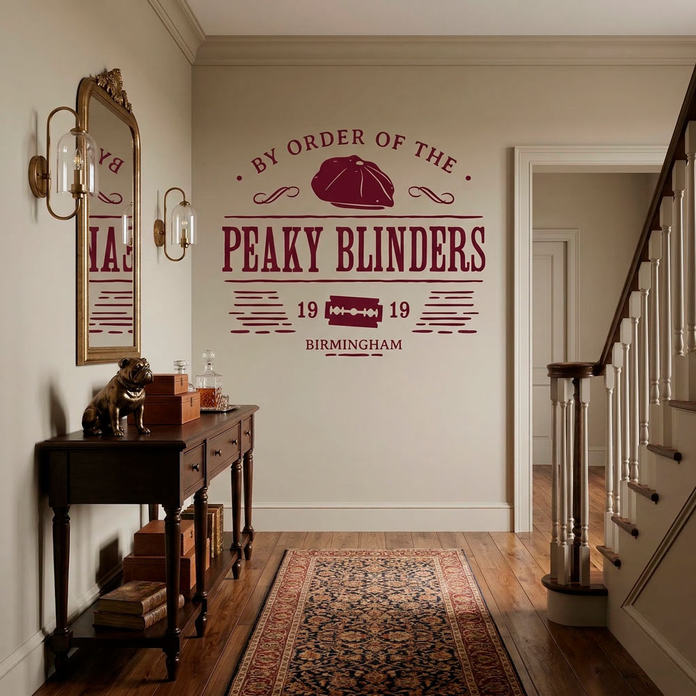 Wall Stickers: Peaky Blinders Birmingham