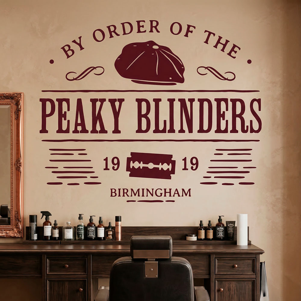 Wall Stickers: Peaky Blinders Birmingham