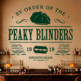Wall Stickers: Peaky Blinders Birmingham 6