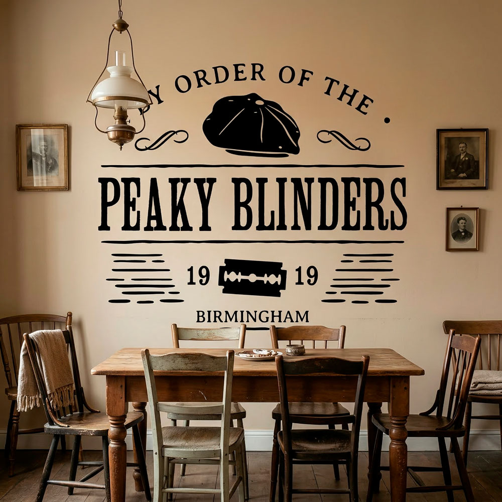 Wall Stickers: Peaky Blinders Birmingham