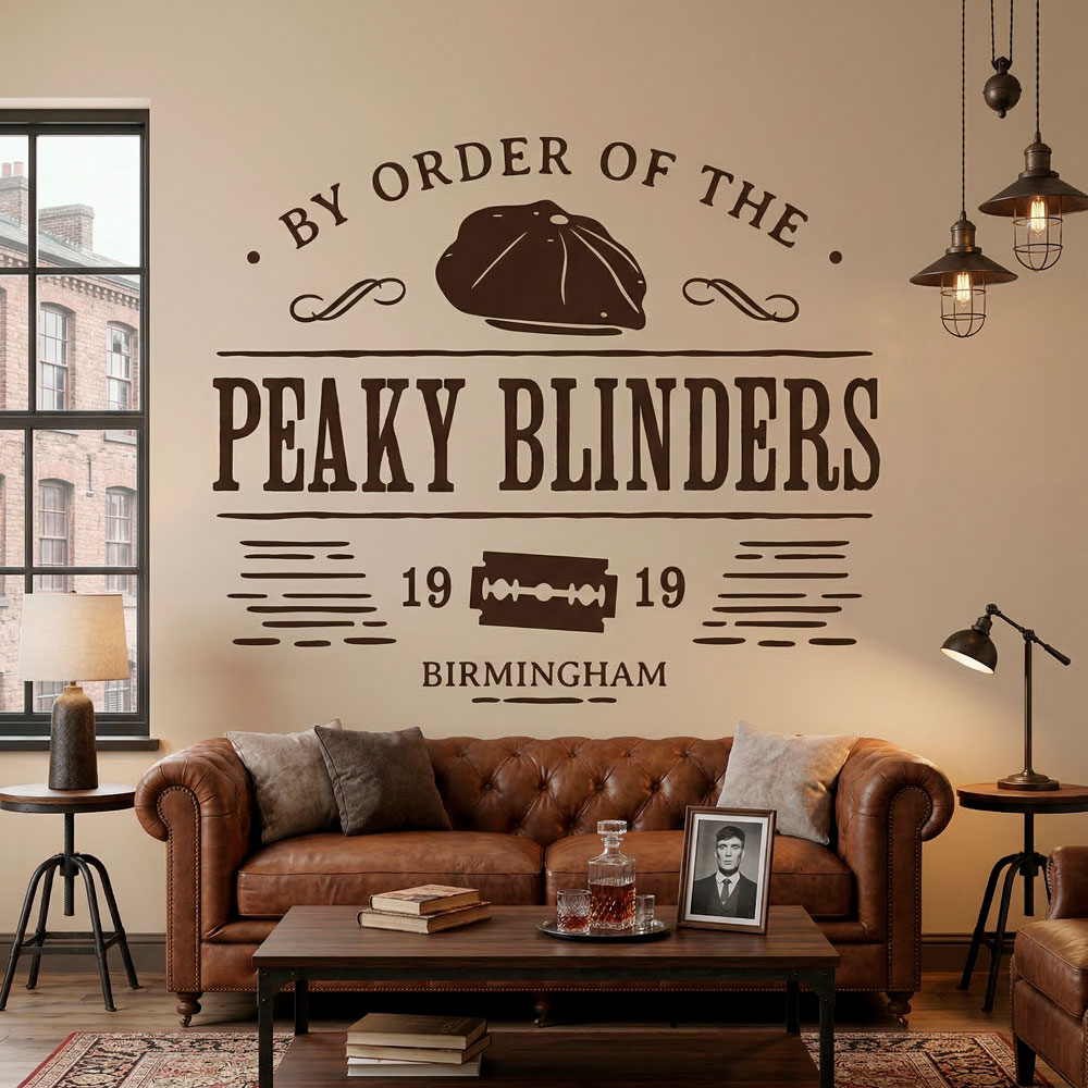 Wall Stickers: Peaky Blinders Birmingham