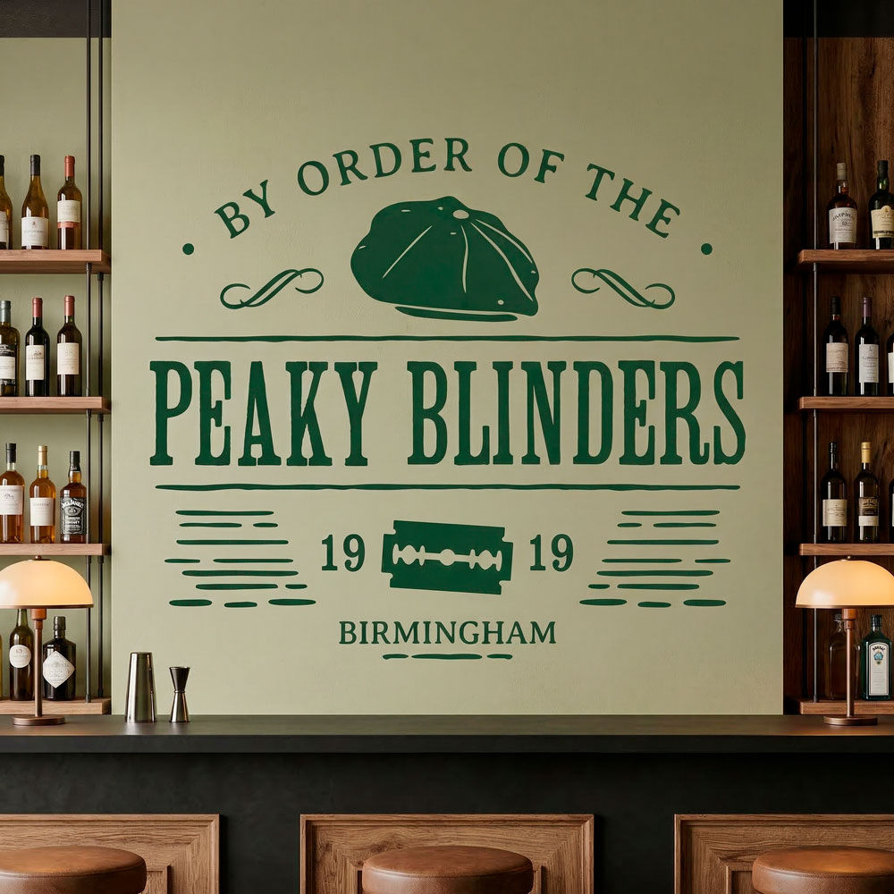 Wall Stickers: Peaky Blinders Birmingham