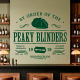 Wall Stickers: Peaky Blinders Birmingham 9