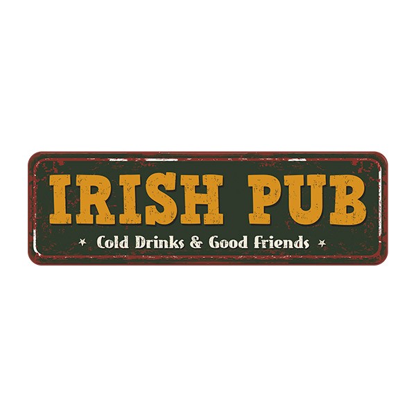 Wall Stickers: Irish Pub