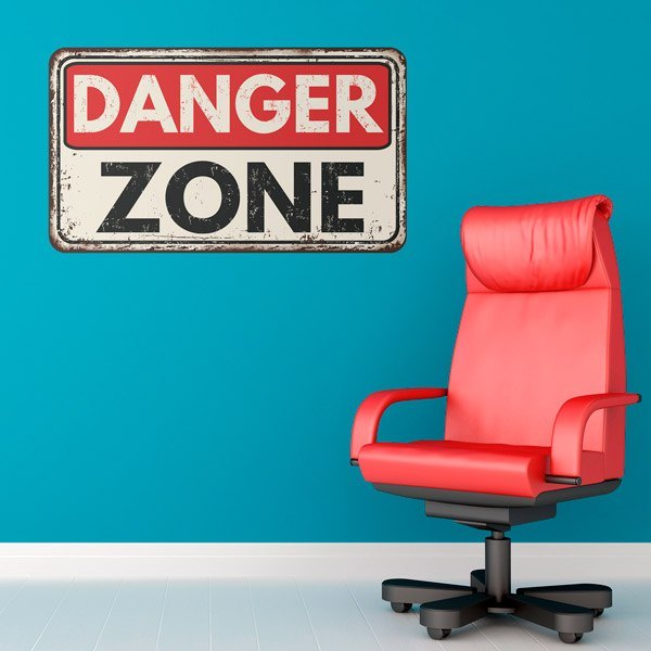Wall Stickers: Danger Zone