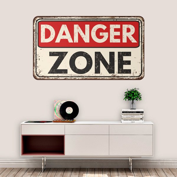 Wall Stickers: Danger Zone