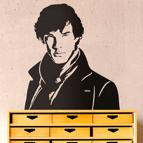 Wall Stickers: Sherlock Holmes