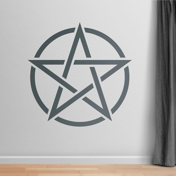 Wall Stickers: Satanic Star