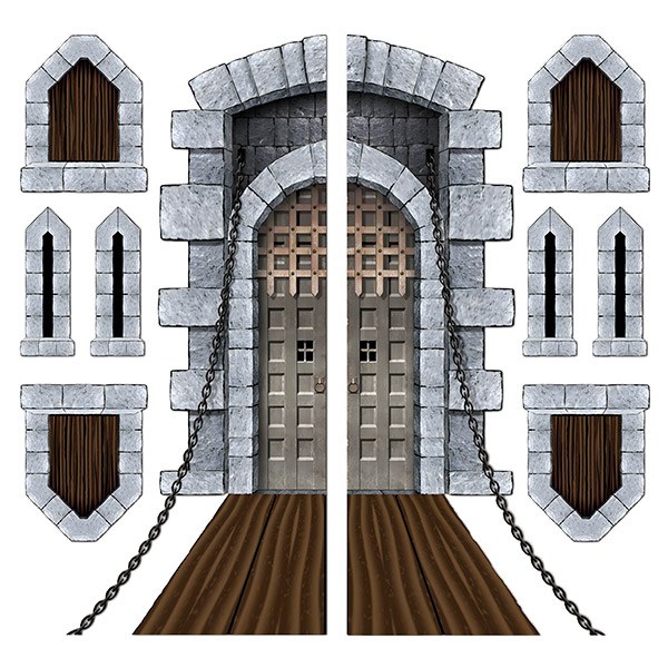 Stickers for Kids: Medieval castle