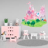 Stickers for Kids: Pink castle 3