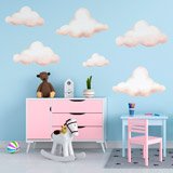 Stickers for Kids: Soft clouds 3