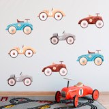 Stickers for Kids: Vintage toy cars 3