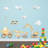 Stickers for Kids: Excavating machines 3