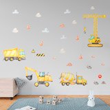 Stickers for Kids: Construction machinery 3