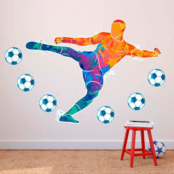 Wall Stickers: Back-tackling and balls