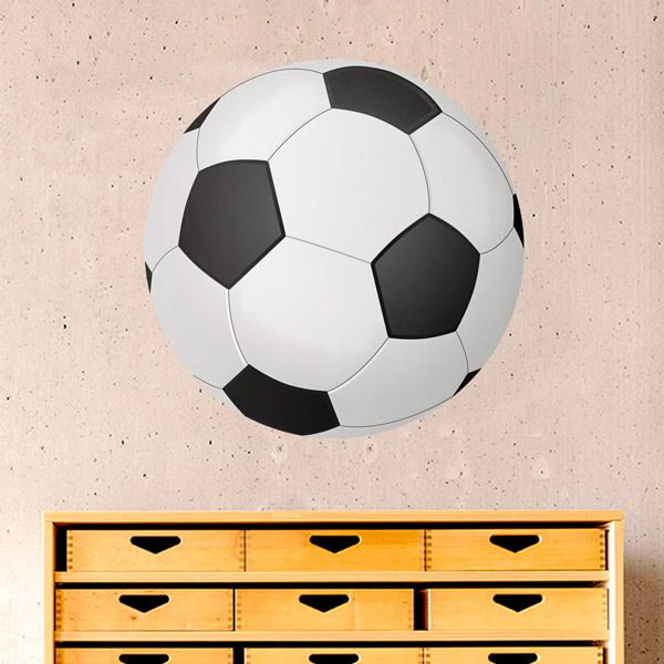 Wall Stickers: Classic football ball