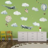 Stickers for Kids: Aeroplanes and balloons 3