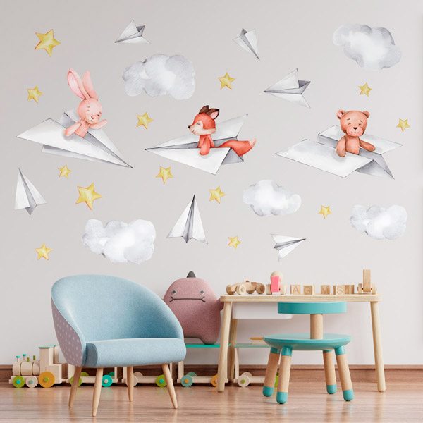 Stickers for Kids: Paper Planes