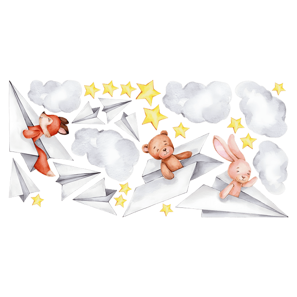 Stickers for Kids: Paper Planes
