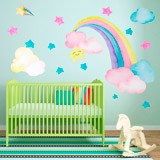 Stickers for Kids: Rainbows and stars 3
