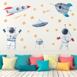 Stickers for Kids: Astronauts in space 4