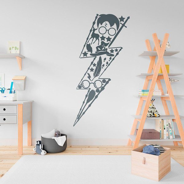 Wall Stickers: Harry Potter Lightning