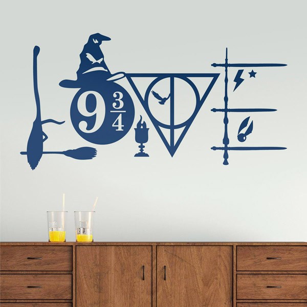 Wall Stickers: Harry Potter artefacts
