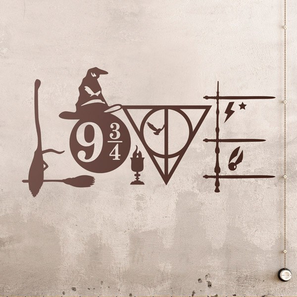 Wall Stickers: Harry Potter artefacts
