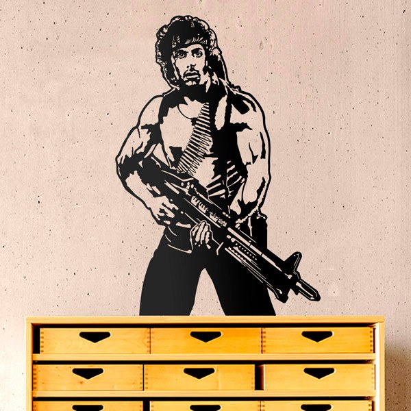 Wall Stickers: Rambo