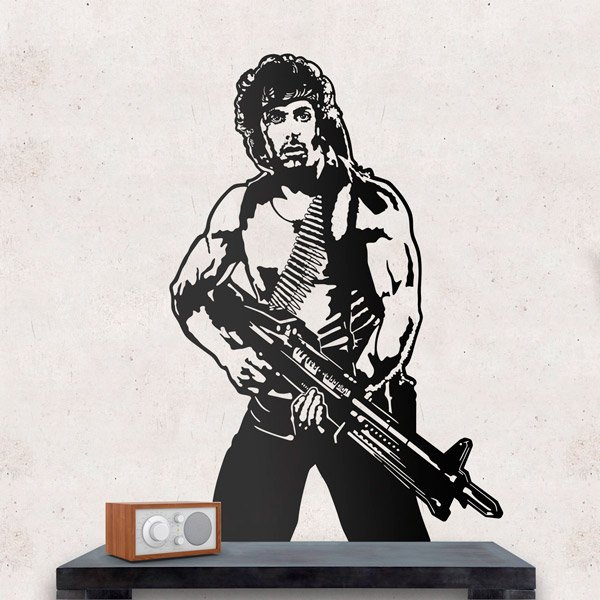 Wall Stickers: Rambo