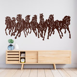 Wall Stickers: Herd of horses 2