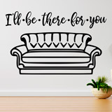 Wall Stickers: Friends Sofa 2