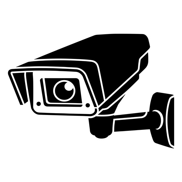 Wall Stickers: Surveillance camera