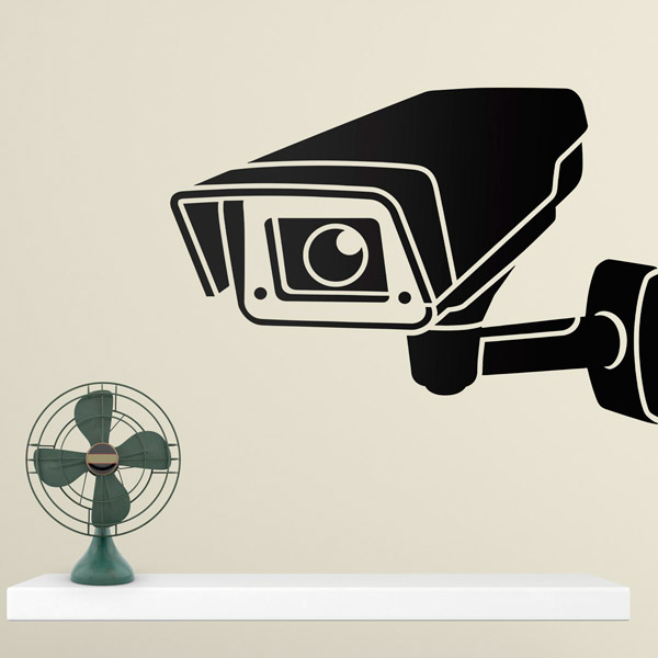 Wall Stickers: Surveillance camera