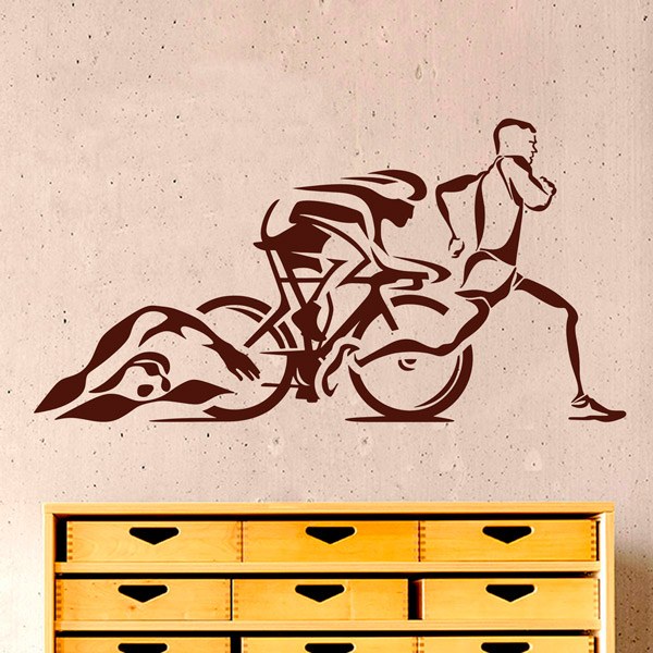 Wall Stickers: Triathlon